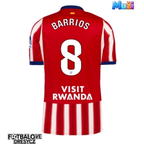 Atletico Madrid Pablo Barrios #8 Domácí Dres 2026-27 Krátký Rukáv